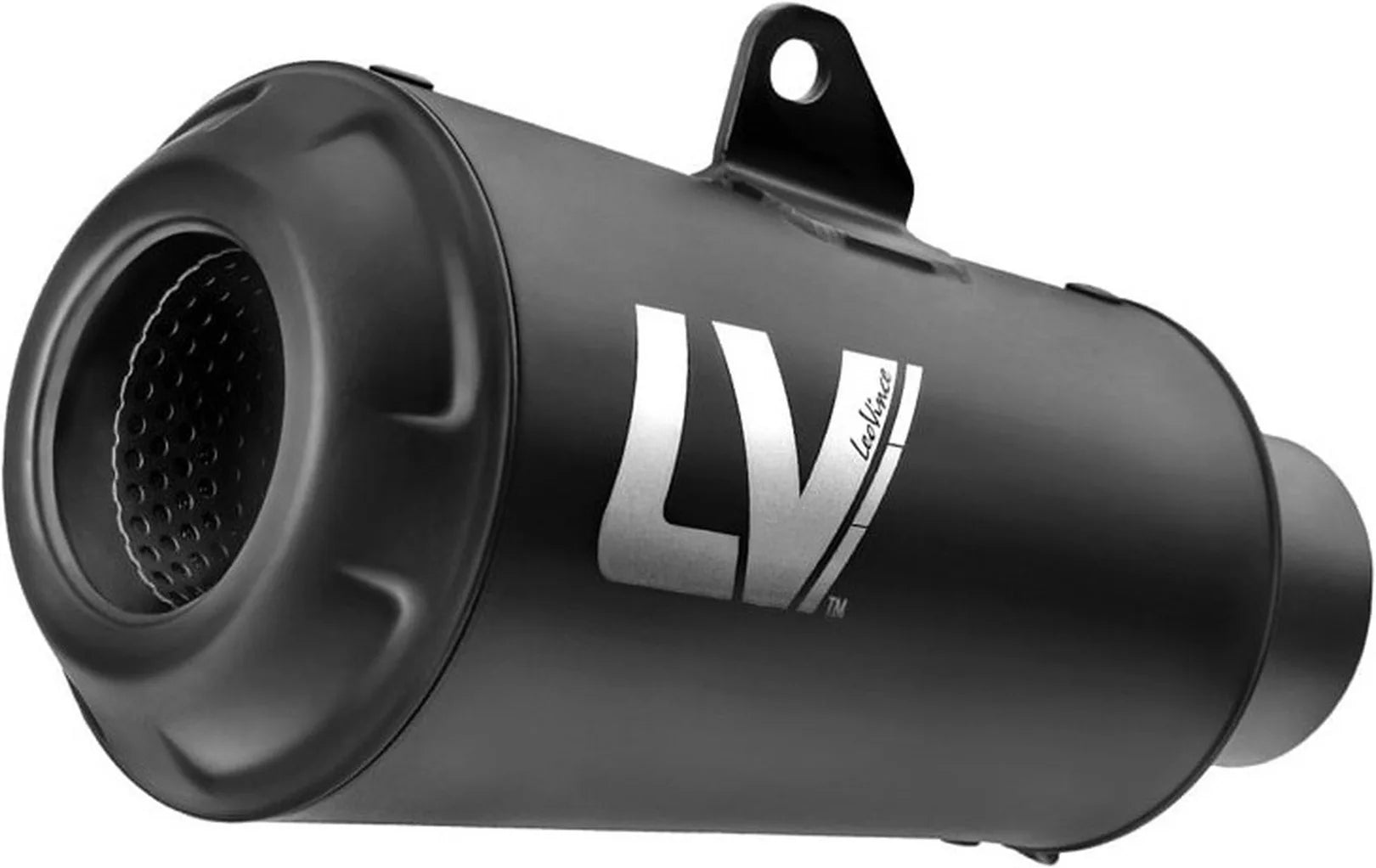Complete Exhaust System Without Catalytic Converter And Without Sound Certification Lv-10 Steel Full Black Steel Black End Cap - Leovince Compatible With Yamaha Mt-07 (2025-2026)
