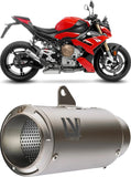 Exhaust Tip Without Sound Certification Lv Corsa Titanium Stainless Steel End Cap - Leovince Compatible With Bmw S 1000 R (2025-2026)