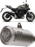Exhaust Tip Without Sound Certification Lv Corsa S Titanium Stainless Steel End Cap - Leovince Compatible With Honda Cb 1000 Hornet - Sp (2025-2026)
