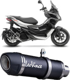 Complete Exhaust System Without Catalytic Converter And Without Sound Certification Gp Corsa Evo Carbon Fiber - Leovince Compatible With Aprilia Sr Gt 200 - Sport (2022-2024)