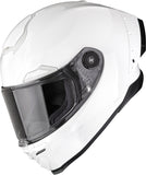Full-Face Motorcycle Helmet Scorpion Exo Exo-Race Air Ultra Tct / Carbon White Solid Size Xs