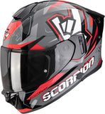 Full-Face Motorcycle Helmet Scorpion Exo Exo-530 Air Polycarbonate Grey Black Red Rok Size L