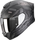 Full-Face Motorcycle Helmet Scorpion Exo Exo-530 Air Polycarbonate Matt Black Silver Fond Size Xxl