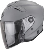 Urban Motorcycle Helmet Scorpion Exo Exo-Gt Jet Ultra Tct Matt Cement Grey Solid Size Xl