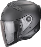 Urban Motorcycle Helmet Scorpion Exo Exo-Gt Jet Ultra Tct Matt Pearl Black Solid Size Xxl