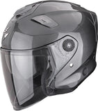 Urban Motorcycle Helmet Scorpion Exo Exo-Gt Jet Ultra Tct Metallic Grey Solid Size Xl