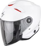 Urban Motorcycle Helmet Scorpion Exo Exo-Gt Jet Ultra Tct Pearly White Solid Size M