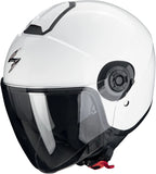 Urban Motorcycle Helmet Scorpion Exo Exo-City Ii Polycarbonate White Solid Size Xs