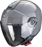 Urban Motorcycle Helmet Scorpion Exo Exo-City Ii Polycarbonate Cement Grey Solid Size M