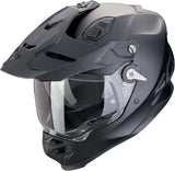 Full-Face Motorcycle Helmet Scorpion Exo Adf-9000 Air Ultra Tct Black Solid Size Xl