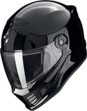 Full-Face Motorcycle Helmet Scorpion Exo Covert Fx Ultra Tct Black Solid Size L