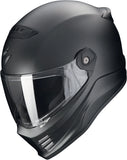 Full-Face Motorcycle Helmet Scorpion Exo Covert Fx Ultra Tct Matt Pearl Black Solid Size M