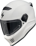 Full-Face Motorcycle Helmet Scorpion Exo Covert Fx Ultra Tct Matt Grey Solid Size L