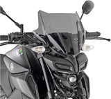 Smoked Wind-Scree - Givi Compatible With Yamaha Mt-125 (2020-2024)