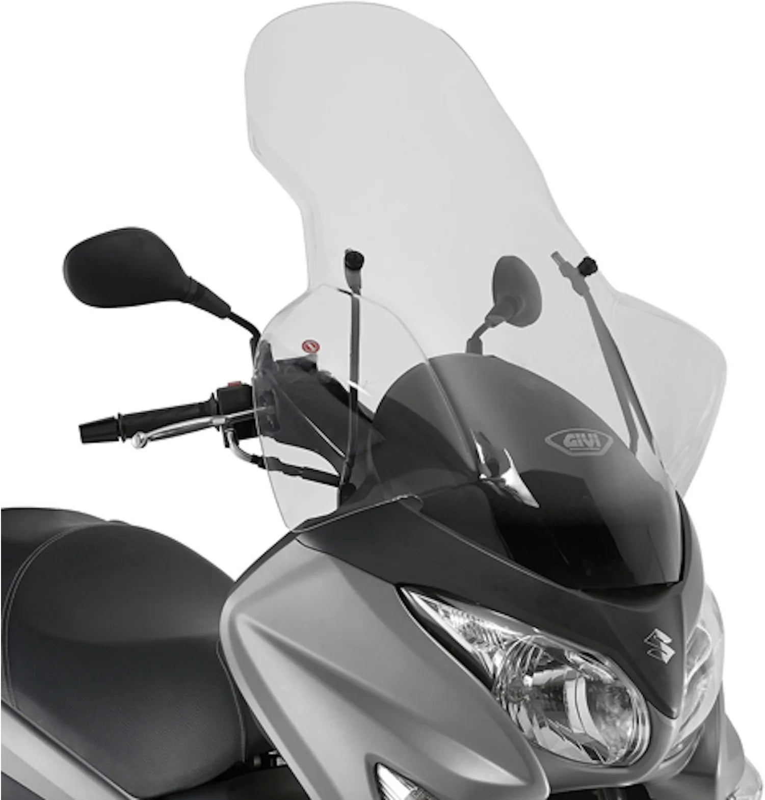 Transparent Wind-Screen - Givi Compatible With Suzuki Uh 125 - 200 Burgman Abs (2014-2021)