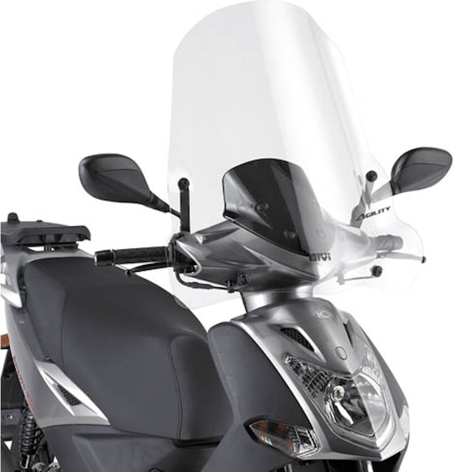 Transparent Wind-Screen 440A - Givi Compatible With Kymco Agility 50 - 125 R16 (2008-2013)
