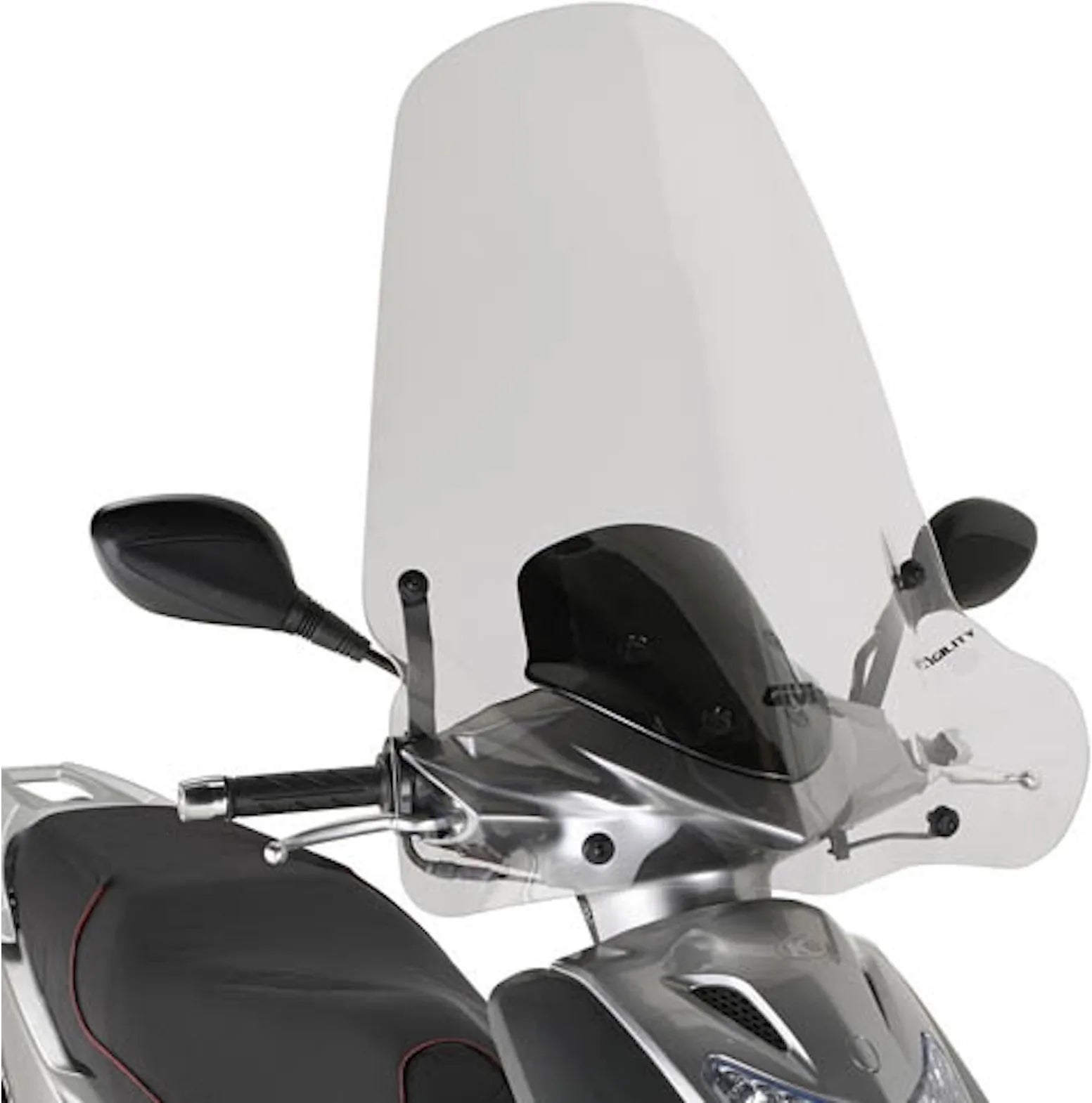 Transparent Wind-Screen 441A - Givi Compatible With Kymco Agility 50 - 125 R16 (2014-2024)