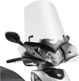 Transparent Wind-Screen - Givi Compatible With Kymco People 300 Gti (2010-2020)