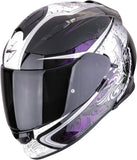 Full-Face Motorcycle Helmet Scorpion Exo Exo-491 Polycarbonate Chameleon Black Run Size M