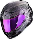 Full-Face Motorcycle Helmet Scorpion Exo Exo-491 Polycarbonate Chameleon Black Dream Size S