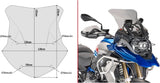 Smoked Wind-Scree - Givi Compatible With Bmw R 1200 Gs (2016-2018)