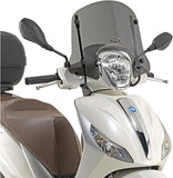 Smoked Wind-Scree - Givi Compatible With Piaggio Medley 125 - 150 (2016-2019)