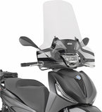 Transparent Wind-Screen - Givi Compatible With Piaggio Beverly 300 - 400 Hpe (2021-2024)