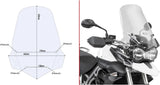 Transparent Wind-Screen - Givi Compatible With Triumph Tiger 800 - Xc - Xr (2011-2017)