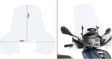 Transparent Wind-Screen - Givi Compatible With Sym Symphony S 150 - 151 (2009-2020)