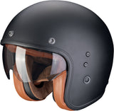 Urban Motorcycle Helmet Scorpion Exo Belfast Evo Ultra Tct Matt Black Luxe Size Xxl