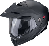 Full-Face Motorcycle Helmet Scorpion Exo Adx-2 Polycarbonate Matt Pearl Black Solid Size Xs