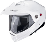 Full-Face Motorcycle Helmet Scorpion Exo Adx-2 Polycarbonate Pearl White Solid Size Xxl