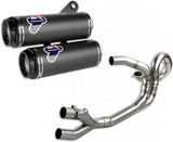 Complete Exhaust System Without Catalytic Converter And Without Sound Certification Carbon - Termignoni Compatible With Ducati Monster 1200 (2015)
