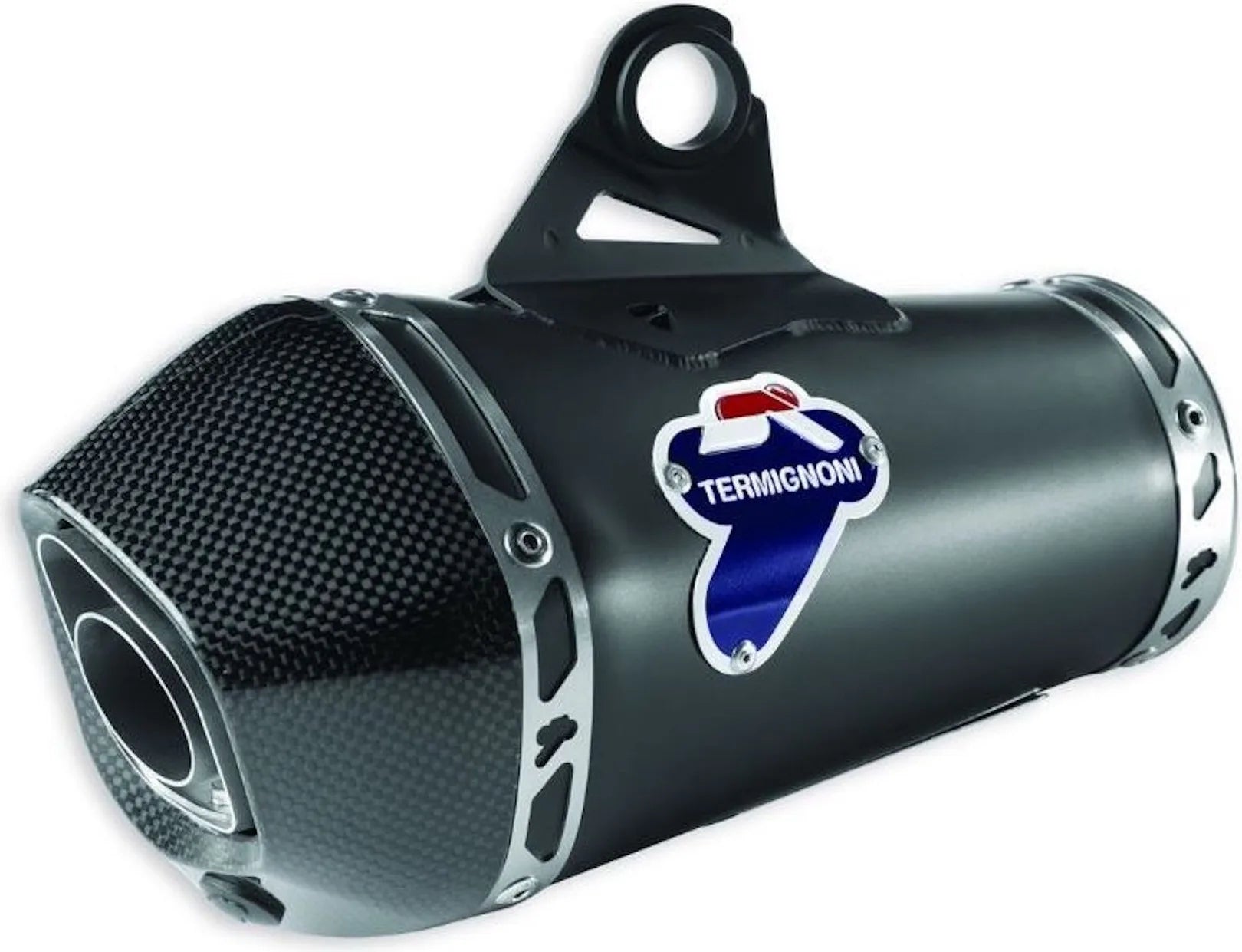 Exhaust Tip Without Sound Certification Titanium - Termignoni Compatible With Ducati Scrambler 800