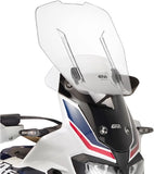 Sliding Wind-Screen Transparent Airflow Airflow - Givi Compatible With Honda Crf 1000 L Africa Twin Adventure Sports (2018-2019)