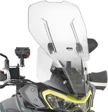 Sliding Wind-Screen Transparent Airflow Airflow - Givi Compatible With Benelli Trk 702 (2023-2024)