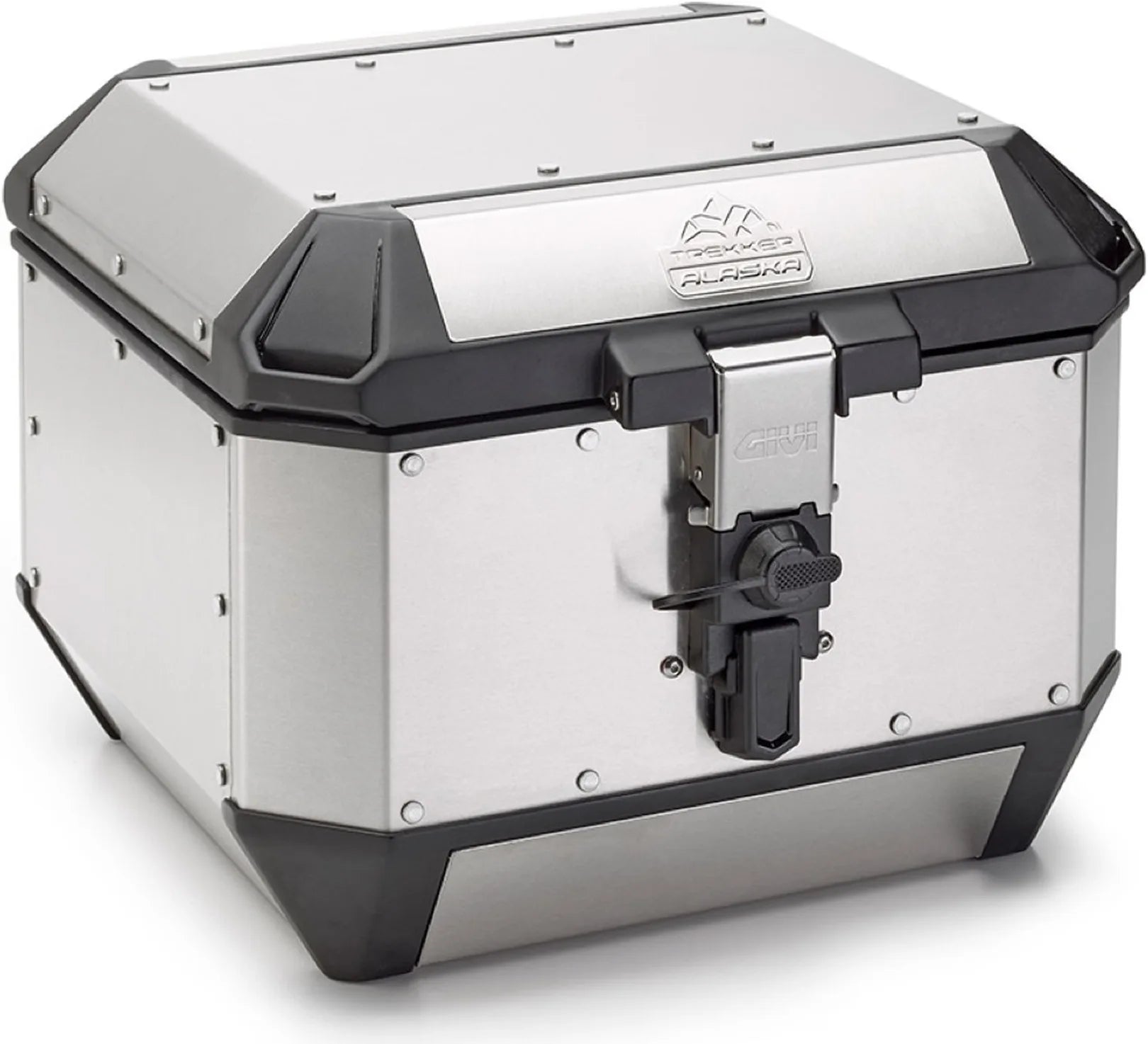 Monokey Trekker Alaska Aluminium Top Case - 44 Lt 6Kg Trekker Alaska Aluminium - Givi Compatible With Ktm 1090 Adventure (2017-2019)