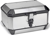 Monokey Trekker Alaska Aluminium Top Case - 56 Lt 6Kg Trekker Alaska Aluminium - Givi Compatible With Kove Moto 510 X (2024)