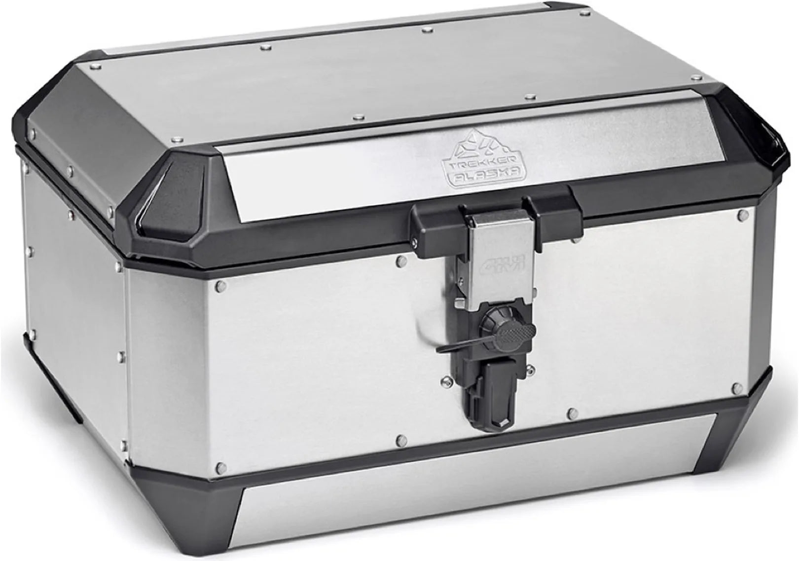 Monokey Trekker Alaska Aluminium Top Case - 56 Lt 6Kg Trekker Alaska Aluminium - Givi Compatible With Ktm 1090 Adventure (2017-2019)