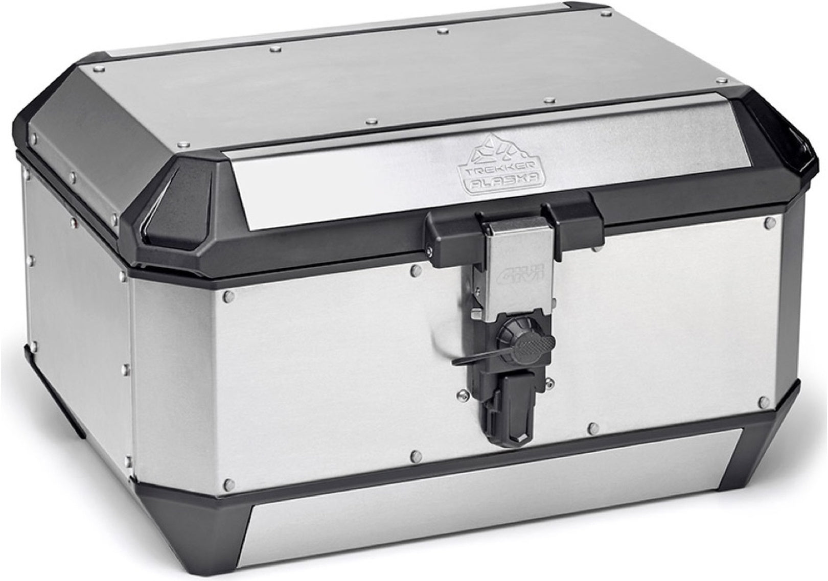 Monokey Trekker Alaska Aluminium Top Case - 56 Lt Trekker Alaska Aluminium - Givi Compatible With Niu Fqi 500 (2025)
