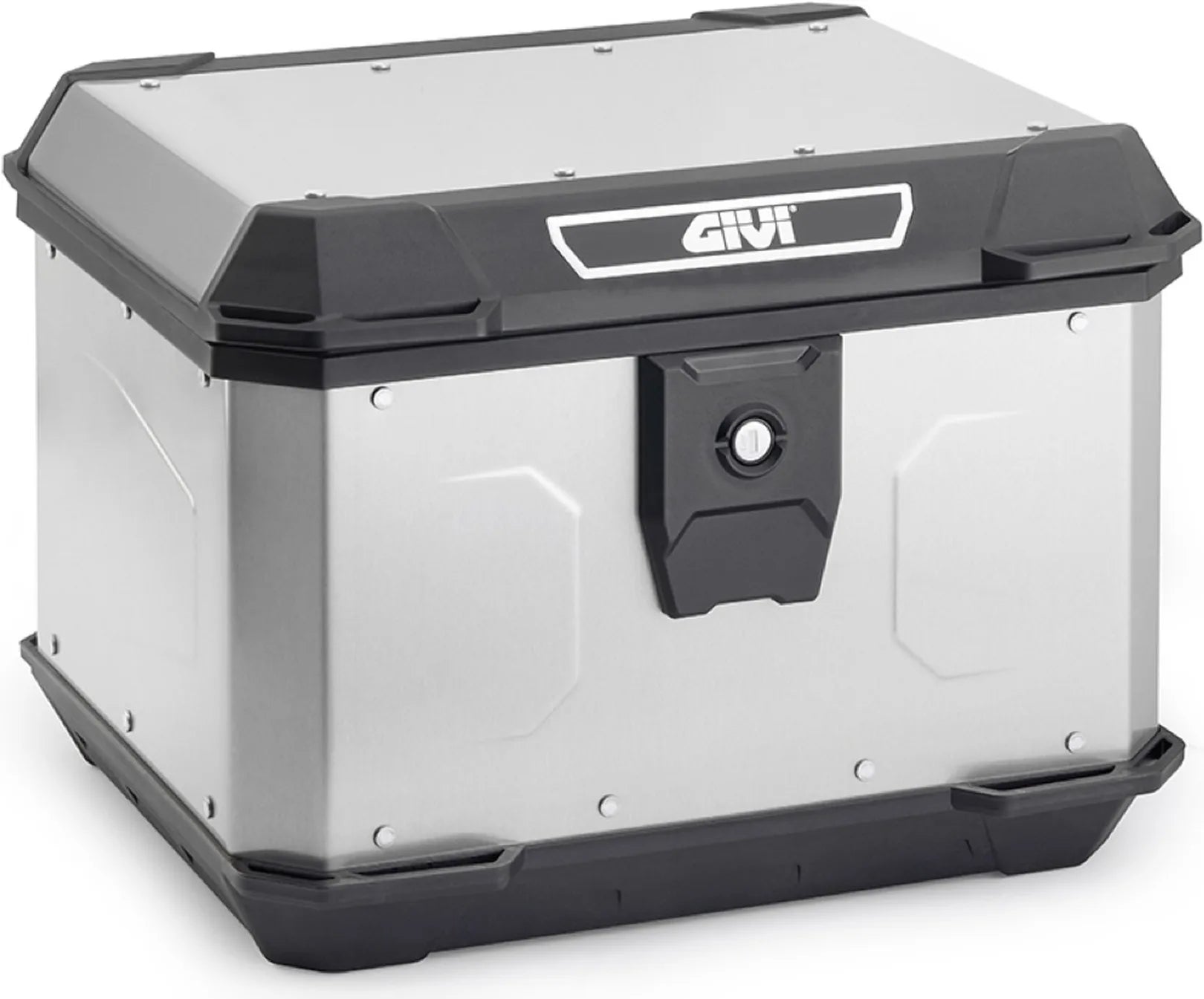 Monolock Alpina Aluminium Top Case - 44 Lt Alpina Aluminium - Givi Compatible With Ktm 390 Duke (2017-2023)