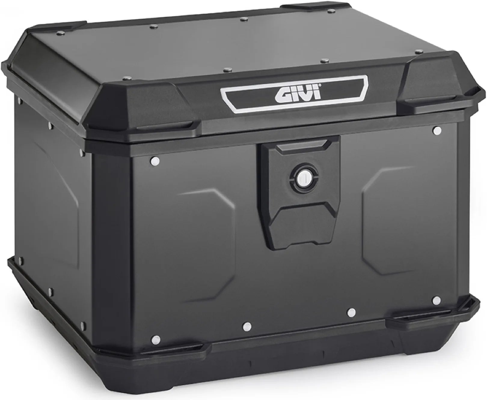 Monolock Alpina Black Aluminium Top Case - 44 Lt Alpina Aluminium - Givi Compatible With Ktm 1290 Super Adventure R (2017-2020)