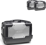 Top Case Kgr46 + Side-Cases Kgr33 + Rapid Side-Case Holder - Kappa Moto Compatible With Honda Crf 1000 L Africa Twin (2018-2019)