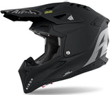 Off-Road Motorcycle Helmet Airoh Aviator 3 - Av311 Hpc Carbon Matte Black Color Size M