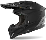 Off-Road Motorcycle Helmet Airoh Aviator 3 - Av3G35 Full Carbon 3K Matte Carbon Size M