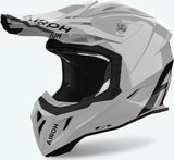 Off-Road Motorcycle Helmet Airoh Aviator Ace 2 - Ava298 Composite Carbon Concrete Gloss Color Size Xl
