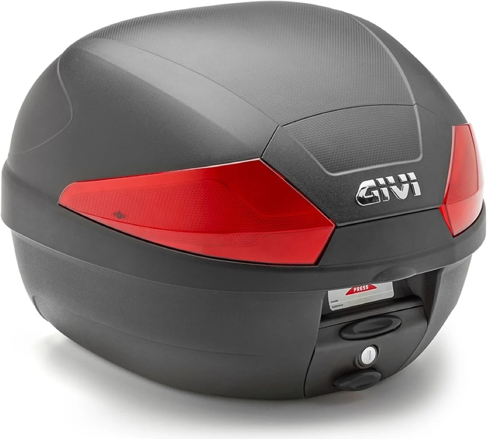 Monolock Black Top Case - 29 Lt Technopolymer - Givi Compatible With Ktm 790 Adventure (2023-2025)