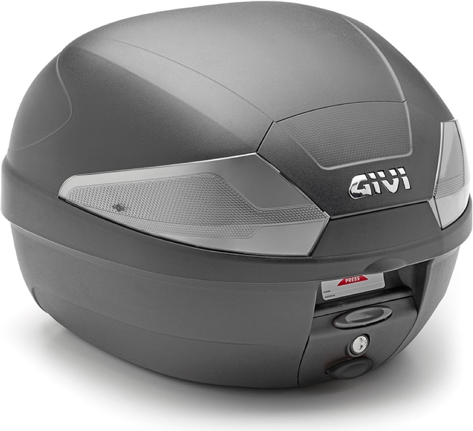 Monolock Black Tech Top Case - 29 Lt Technopolymer - Givi Compatible With Keeway V 302 C 300 (2023-2024)