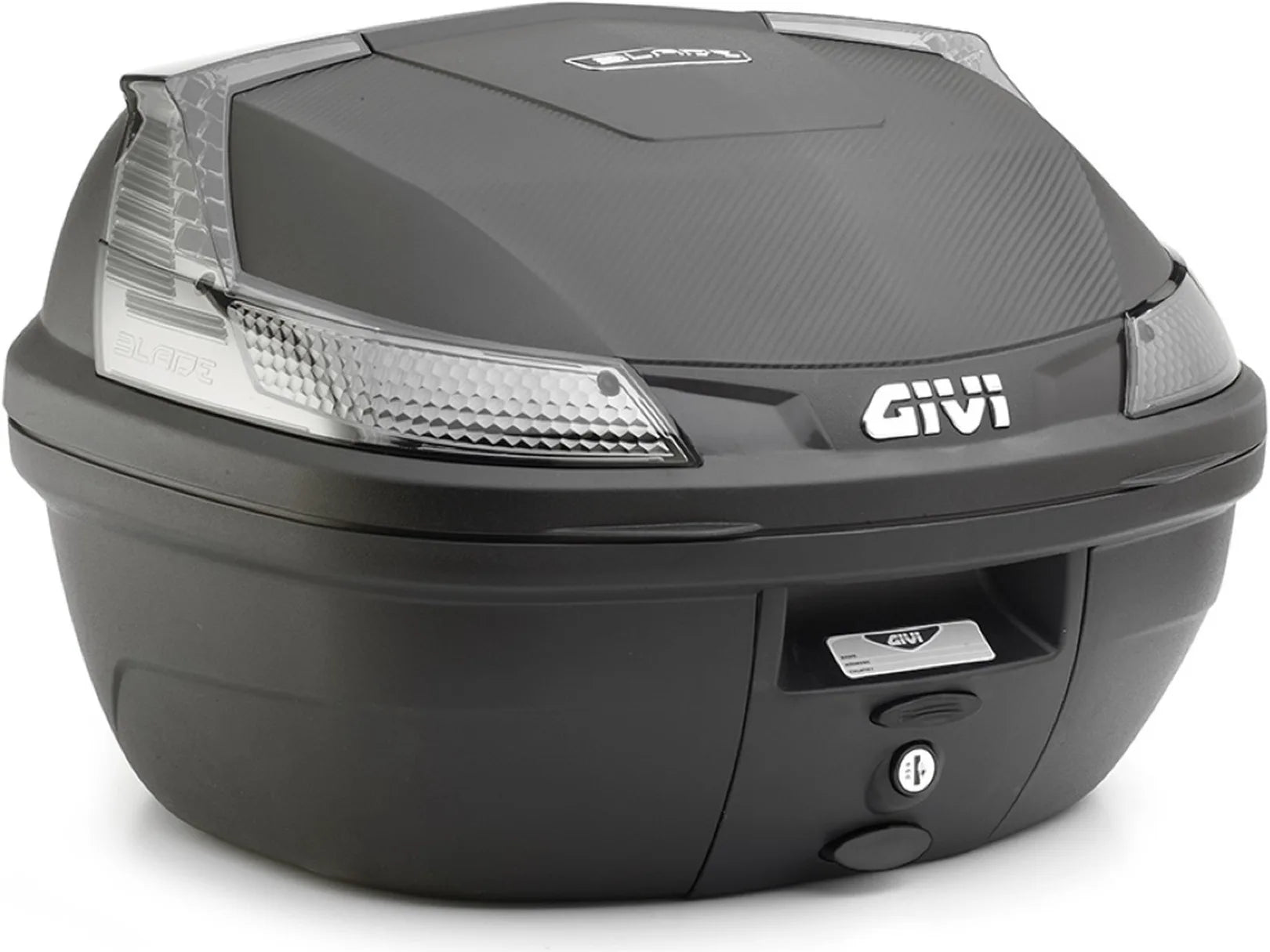 Monolock Blade Black Tech Top Case - 37 Lt Blade Technopolymer - Givi Compatible With Ktm 890 Adventure (2023-2025)