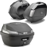 Blade Black Tech Top Case + Side Cases - 107 Lt Blade Technopolymer - Givi Compatible With Honda Cbf 1000 - Abs (2006-2009)